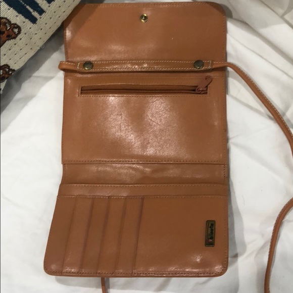 Talbots leather wallet crossbody/shoulder bag - Picture 2 of 2